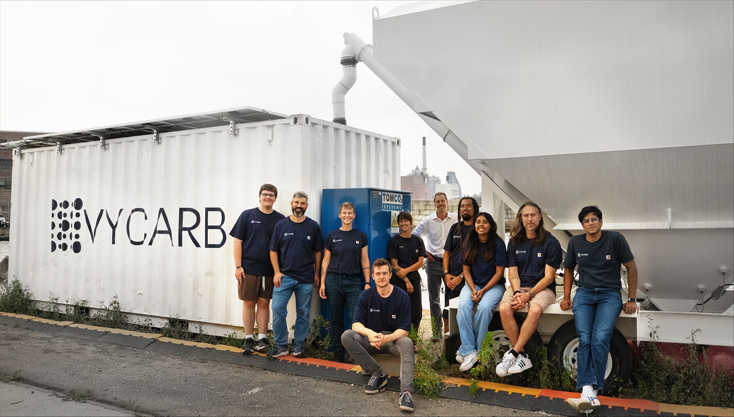 Vycarb team onsite at Brooklyn Navy Yard Vycarb team onsite at Brooklyn Navy Yard
