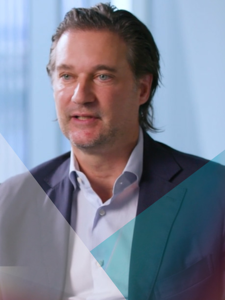 Randall Stanicky, Click Therapeutics, featured client portrait on HSBC Innovation Banking US homepage