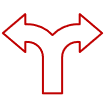 Crossroad icon